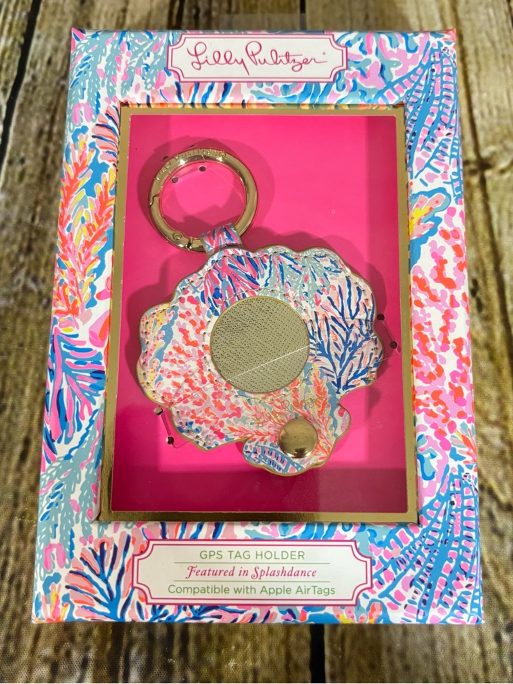 Lily Pulitzer GPS Tag Holder